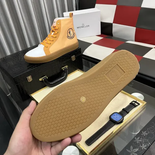 Cheap Moncler High Tops Shoes For Men #1407839 Replica Wholesale [$85.00 USD] [ITEM#1407839] on Replica Moncler High Tops Shoes