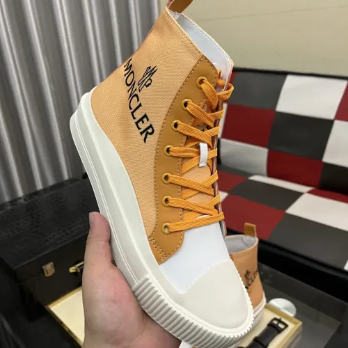 Cheap Moncler High Tops Shoes For Men #1407845 Replica Wholesale [$85.00 USD] [ITEM#1407845] on Replica Moncler High Tops Shoes