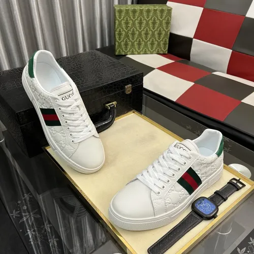 Cheap Gucci Casual Shoes For Men #1408114 Replica Wholesale [$82.00 USD] [ITEM#1408114] on Replica Gucci Casual Shoes
