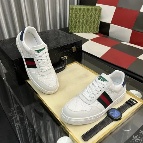 Cheap Gucci Casual Shoes For Men #1408129 Replica Wholesale [$80.00 USD] [ITEM#1408129] on Replica Gucci Casual Shoes