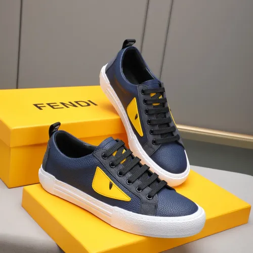 Cheap Fendi Casual Shoes For Men #1408151 Replica Wholesale [$76.00 USD] [ITEM#1408151] on Replica Fendi Casual Shoes
