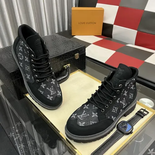 Cheap Louis Vuitton Boots For Men #1408204 Replica Wholesale [$85.00 USD] [ITEM#1408204] on Replica Louis Vuitton Boots