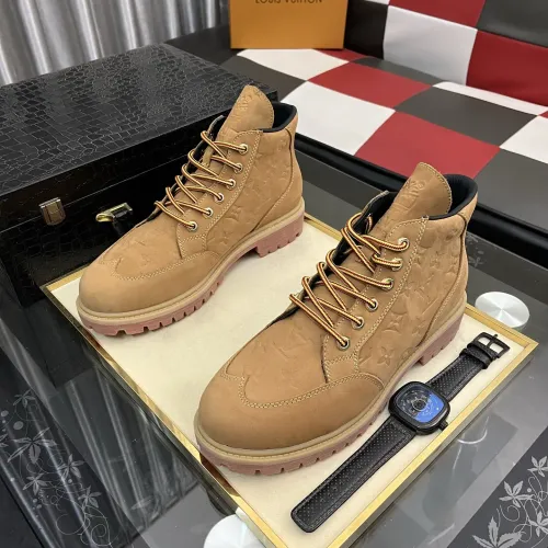 Cheap Louis Vuitton Boots For Men #1408205 Replica Wholesale [$85.00 USD] [ITEM#1408205] on Replica Louis Vuitton Boots
