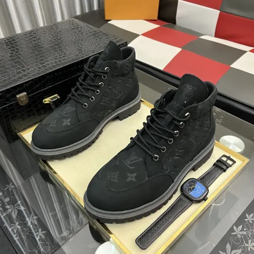 Cheap Louis Vuitton Boots For Men #1408206 Replica Wholesale [$85.00 USD] [ITEM#1408206] on Replica Louis Vuitton Boots
