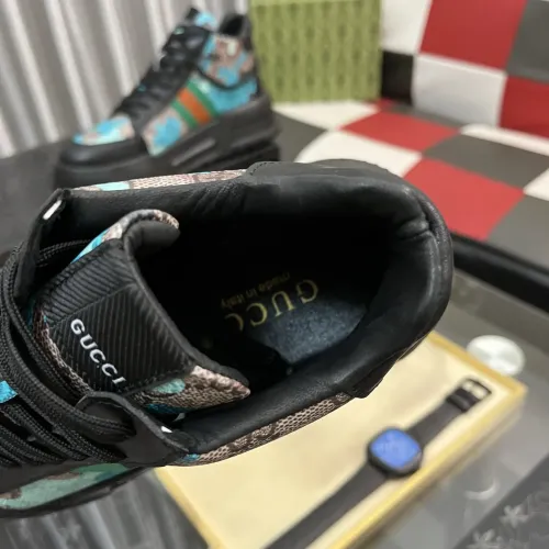 Cheap Gucci High Tops Shoes For Men #1408216 Replica Wholesale [$85.00 USD] [ITEM#1408216] on Replica Gucci High Tops Shoes