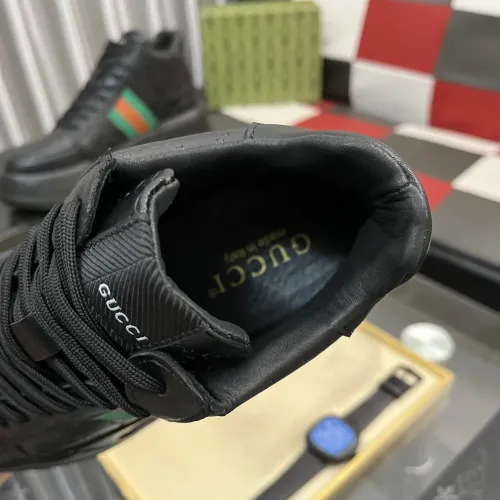 Cheap Gucci High Tops Shoes For Men #1408218 Replica Wholesale [$85.00 USD] [ITEM#1408218] on Replica Gucci High Tops Shoes