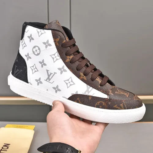 Cheap Louis Vuitton High Tops Shoes For Men #1408219 Replica Wholesale [$85.00 USD] [ITEM#1408219] on Replica Louis Vuitton High Tops Shoes