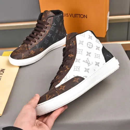 Cheap Louis Vuitton High Tops Shoes For Men #1408219 Replica Wholesale [$85.00 USD] [ITEM#1408219] on Replica Louis Vuitton High Tops Shoes