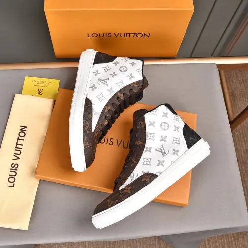 Cheap Louis Vuitton High Tops Shoes For Men #1408219 Replica Wholesale [$85.00 USD] [ITEM#1408219] on Replica Louis Vuitton High Tops Shoes