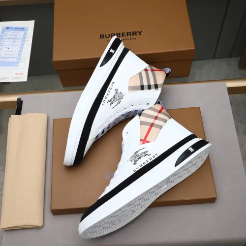 Cheap Burberry High Tops Shoes For Men #1408221 Replica Wholesale [$85.00 USD] [ITEM#1408221] on Replica Burberry High Tops Shoes