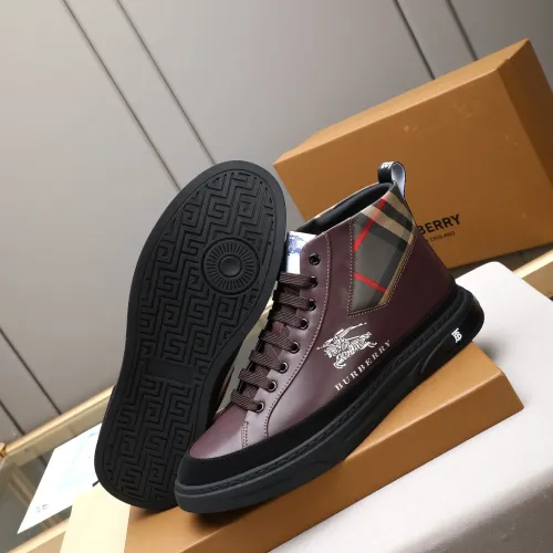 Cheap Burberry High Tops Shoes For Men #1408222 Replica Wholesale [$85.00 USD] [ITEM#1408222] on Replica Burberry High Tops Shoes