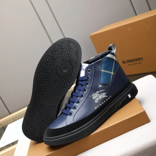 Cheap Burberry High Tops Shoes For Men #1408223 Replica Wholesale [$85.00 USD] [ITEM#1408223] on Replica Burberry High Tops Shoes