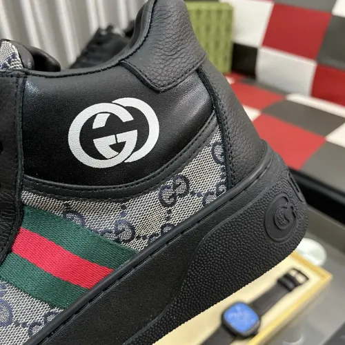 Cheap Gucci High Tops Shoes For Men #1408225 Replica Wholesale [$85.00 USD] [ITEM#1408225] on Replica Gucci High Tops Shoes