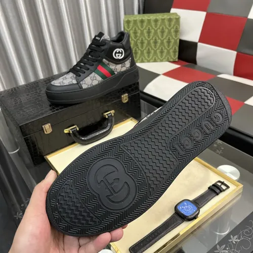 Cheap Gucci High Tops Shoes For Men #1408225 Replica Wholesale [$85.00 USD] [ITEM#1408225] on Replica Gucci High Tops Shoes