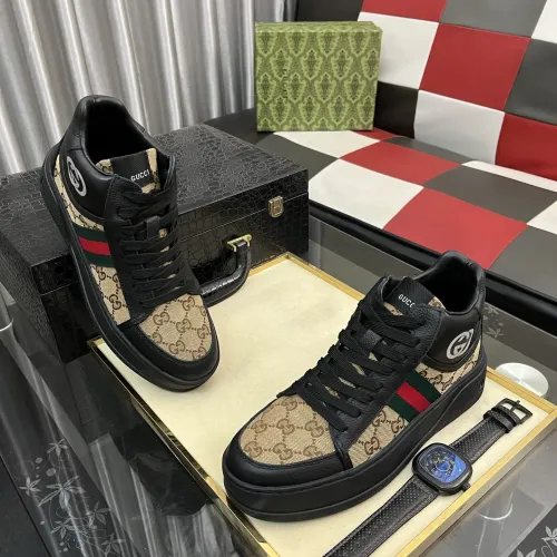 Cheap Gucci High Tops Shoes For Men #1408226 Replica Wholesale [$85.00 USD] [ITEM#1408226] on Replica Gucci High Tops Shoes