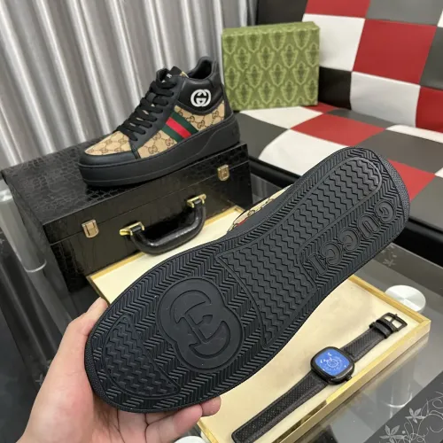 Cheap Gucci High Tops Shoes For Men #1408226 Replica Wholesale [$85.00 USD] [ITEM#1408226] on Replica Gucci High Tops Shoes