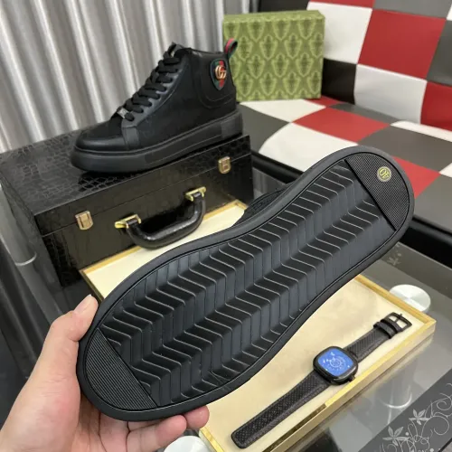 Cheap Gucci High Tops Shoes For Men #1408230 Replica Wholesale [$85.00 USD] [ITEM#1408230] on Replica Gucci High Tops Shoes