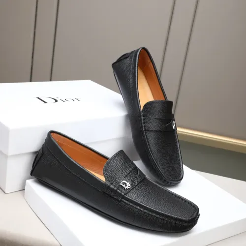 Cheap Christian Dior Leather Shoes For Men #1408267 Replica Wholesale [$80.00 USD] [ITEM#1408267] on Replica Christian Dior Leather Shoes