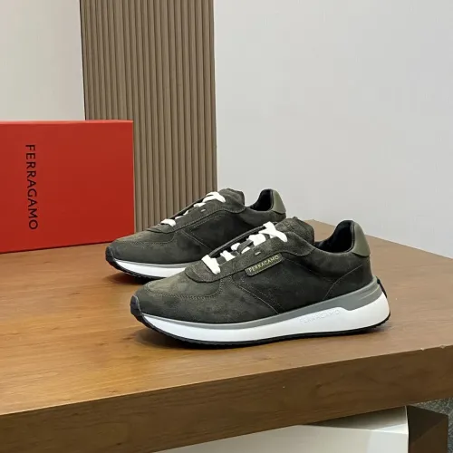 Cheap Salvatore Ferragamo Casual Shoes For Men #1408313 Replica Wholesale [$88.00 USD] [ITEM#1408313] on Replica Salvatore Ferragamo Casual Shoes