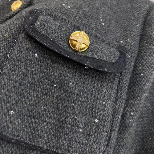 Cheap Chanel Coats Long Sleeved For Women #1408330 Replica Wholesale [$118.00 USD] [ITEM#1408330] on Replica Chanel Coats