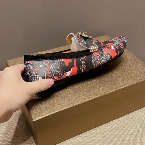 Cheap Versace Leather Shoes For Men #1408364 Replica Wholesale [$76.00 USD] [ITEM#1408364] on Replica Versace Leather Shoes