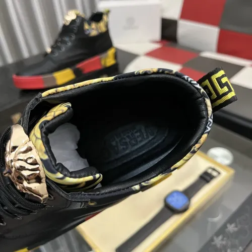 Cheap Versace High Tops Shoes For Men #1408406 Replica Wholesale [$82.00 USD] [ITEM#1408406] on Replica Versace High Tops Shoes