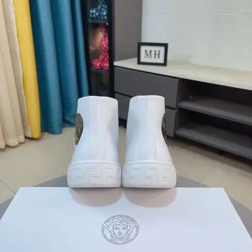 Cheap Versace High Tops Shoes For Men #1408409 Replica Wholesale [$80.00 USD] [ITEM#1408409] on Replica Versace High Tops Shoes