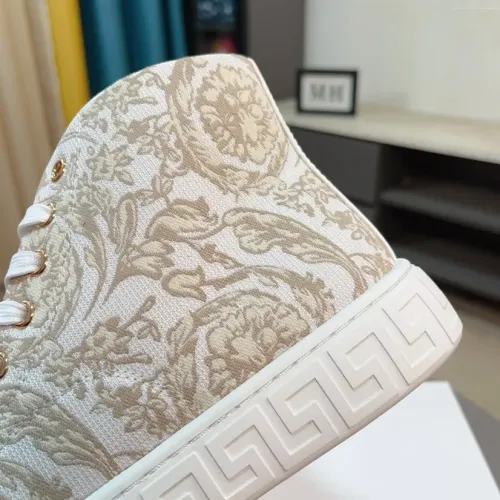 Cheap Versace High Tops Shoes For Men #1408411 Replica Wholesale [$80.00 USD] [ITEM#1408411] on Replica Versace High Tops Shoes