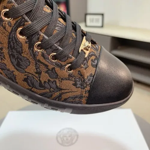 Cheap Versace High Tops Shoes For Men #1408413 Replica Wholesale [$80.00 USD] [ITEM#1408413] on Replica Versace High Tops Shoes