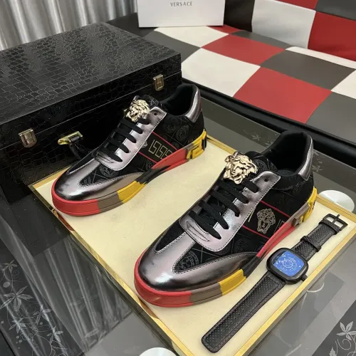 Cheap Versace Casual Shoes For Men #1408415 Replica Wholesale [$80.00 USD] [ITEM#1408415] on Replica Versace Casual Shoes