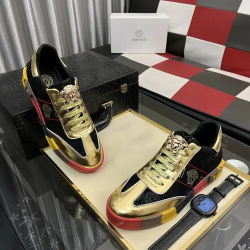 Cheap Versace Casual Shoes For Men #1408416 Replica Wholesale [$80.00 USD] [ITEM#1408416] on Replica Versace Casual Shoes