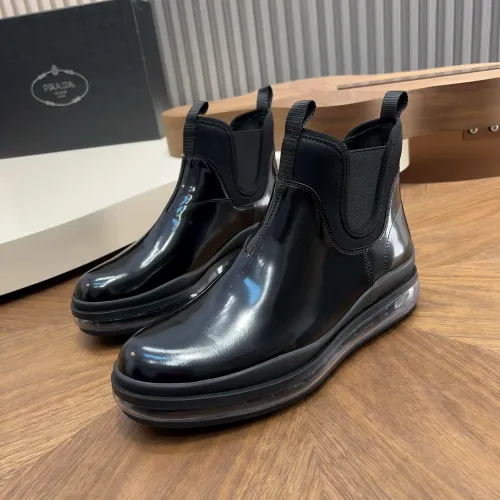 Cheap Prada Boots For Men #1408430 Replica Wholesale [$172.00 USD] [ITEM#1408430] on Replica Prada Boots