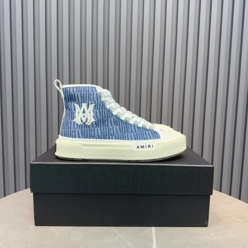 Cheap Amiri High Tops Shoes For Men #1408433 Replica Wholesale [$112.00 USD] [ITEM#1408433] on Replica Amiri High Tops Shoes