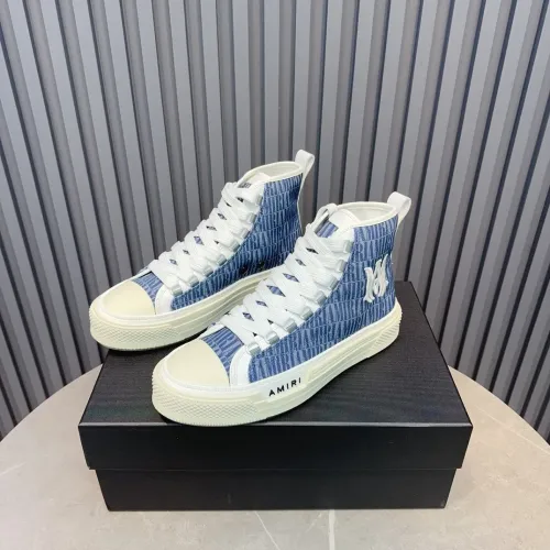 Cheap Amiri High Tops Shoes For Men #1408433 Replica Wholesale [$112.00 USD] [ITEM#1408433] on Replica Amiri High Tops Shoes