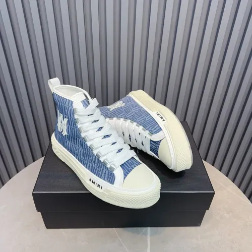 Cheap Amiri High Tops Shoes For Men #1408433 Replica Wholesale [$112.00 USD] [ITEM#1408433] on Replica Amiri High Tops Shoes
