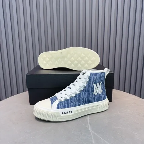 Cheap Amiri High Tops Shoes For Men #1408433 Replica Wholesale [$112.00 USD] [ITEM#1408433] on Replica Amiri High Tops Shoes