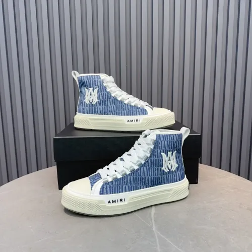 Cheap Amiri High Tops Shoes For Men #1408433 Replica Wholesale [$112.00 USD] [ITEM#1408433] on Replica Amiri High Tops Shoes