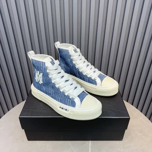 Cheap Amiri High Tops Shoes For Men #1408433 Replica Wholesale [$112.00 USD] [ITEM#1408433] on Replica Amiri High Tops Shoes