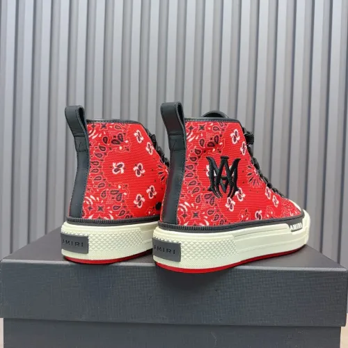 Cheap Amiri High Tops Shoes For Men #1408437 Replica Wholesale [$112.00 USD] [ITEM#1408437] on Replica Amiri High Tops Shoes
