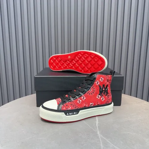 Cheap Amiri High Tops Shoes For Men #1408437 Replica Wholesale [$112.00 USD] [ITEM#1408437] on Replica Amiri High Tops Shoes