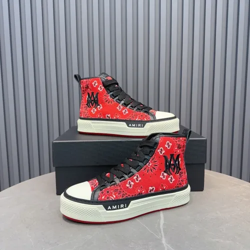 Cheap Amiri High Tops Shoes For Men #1408437 Replica Wholesale [$112.00 USD] [ITEM#1408437] on Replica Amiri High Tops Shoes