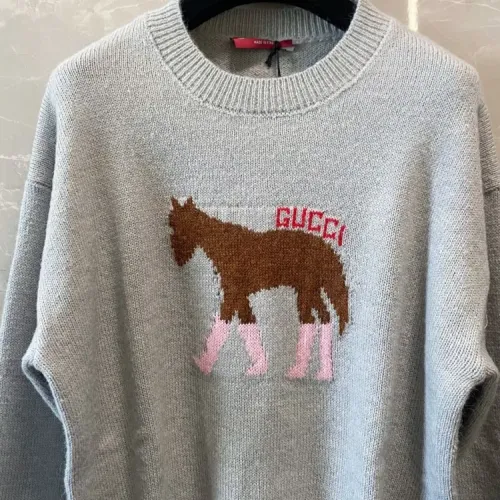 Cheap Gucci Sweaters Long Sleeved For Women #1408440 Replica Wholesale [$105.00 USD] [ITEM#1408440] on Replica Gucci Sweaters