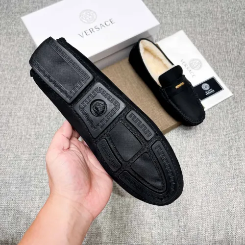 Cheap Versace Leather Shoes For Men #1408512 Replica Wholesale [$80.00 USD] [ITEM#1408512] on Replica Versace Leather Shoes