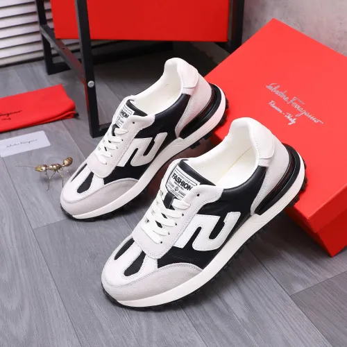 Cheap Salvatore Ferragamo Casual Shoes For Men #1408522 Replica Wholesale [$80.00 USD] [ITEM#1408522] on Replica Salvatore Ferragamo Casual Shoes