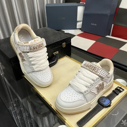 Cheap Amiri Casual Shoes For Women #1408532 Replica Wholesale [$122.00 USD] [ITEM#1408532] on Replica Amiri Casual Shoes