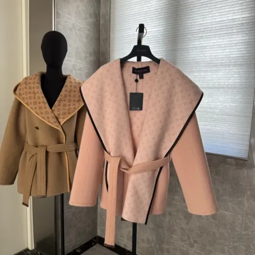 Cheap Louis Vuitton LV Coats Long Sleeved For Women #1408549 Replica Wholesale [$416.53 USD] [ITEM#1408549] on Replica Louis Vuitton LV Coats