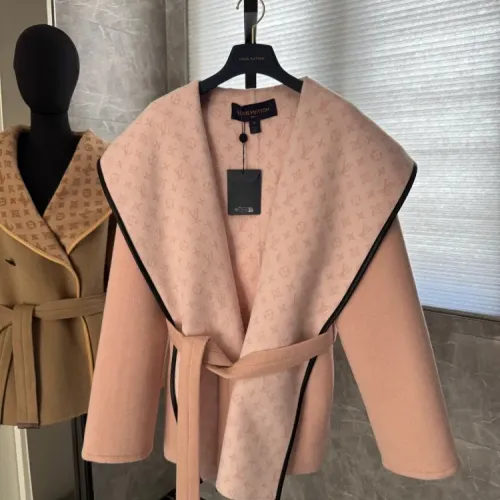 Cheap Louis Vuitton LV Coats Long Sleeved For Women #1408549 Replica Wholesale [$416.53 USD] [ITEM#1408549] on Replica Louis Vuitton LV Coats