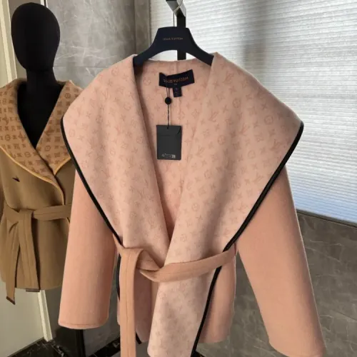 Cheap Louis Vuitton LV Coats Long Sleeved For Women #1408549 Replica Wholesale [$416.53 USD] [ITEM#1408549] on Replica Louis Vuitton LV Coats