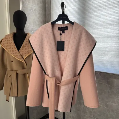 Cheap Louis Vuitton LV Coats Long Sleeved For Women #1408549 Replica Wholesale [$416.53 USD] [ITEM#1408549] on Replica Louis Vuitton LV Coats
