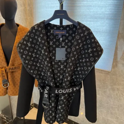 Cheap Louis Vuitton LV Coats Long Sleeved For Women #1408551 Replica Wholesale [$416.53 USD] [ITEM#1408551] on Replica Louis Vuitton LV Coats
